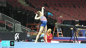 VIDEO: Ragan Smith performs her floor routine today during training at the 2017 AT&T American Cup! | USA Gymnastics