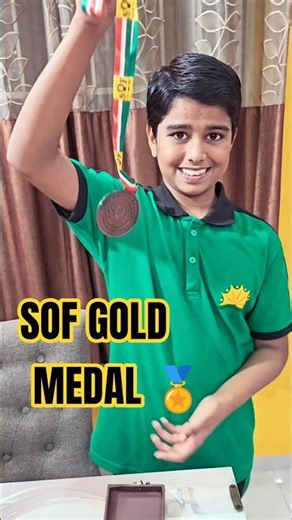 SOF ISSO Gold Medal 🏅#scienceolympiadfoundation #olympiadexam #nationalscienceolympiad #mtgbooks