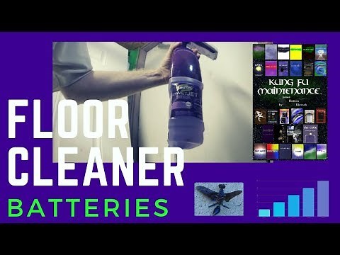 How To Change Replace Dead Batteries For Swifter Wet Jet Floor Cleaner Maintenance Video