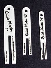 Quick Pleater Tool, Mini Sizes: 1/2", 3/4", and 1"