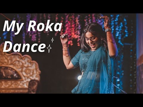 Roka Ceremony Performance by Bride Bharti | Engagement Dance by Bride | Bride Solo Dance Performance