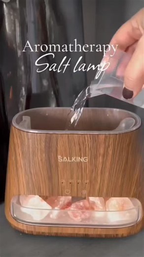 SALKING 2-in-1 Ultrasonic Essential Oil Diffuser & Himalayan Salt Lamp ​#ad #HimalayanSalt #OilDiffuser #Aromatherapy #CoolMist #ZenHome #Wellness https://amzn.to/4qDA5yI | Corey Creates Clarity