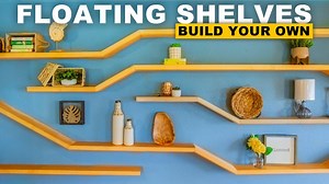 Easy DIY Floating Wall Shelves | How To Build | Wilker Do's