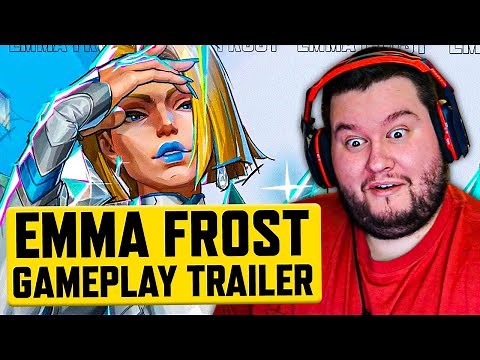 Emma Frost's Gameplay Trailer NEW Map Gala Skins And MORE In Marvel Rivals!!