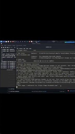 Nikto Install, Uninstall, Scan & Report Web Server Vulnerability Scanner part 3