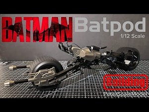 BATMAN BATPOD / THE DARK KNIGHT / 1/12 / MODOKING / 創世模王 / Scale Model kit / Pre-Colored Edition