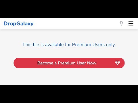 How to fix (This file is available for Premium Users only) from DropGalaxy