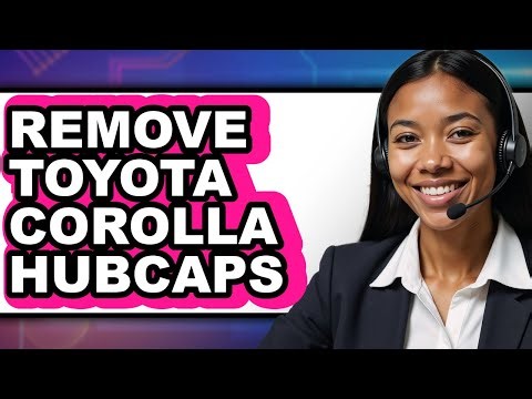 How to Remove Toyota Corolla Hubcaps (Only Way)