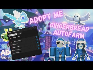 🍪ADOPT ME SCRIPT | GINGERBREADS AUTOFARM HACK INSANE🤯