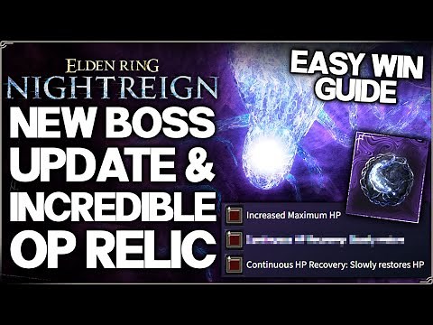 Elden Ring Nightreign - WORST NEW BOSS UPDATE - Easy Everdark Augur Win Guide & New OP Relic Build!