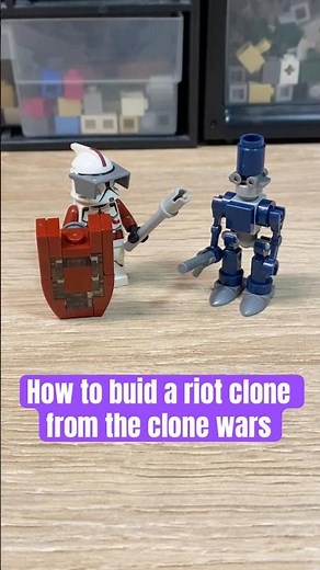 How to build a lego riot clone from the clone wars #legominifigures #legostarwars #legoclones #fyp
