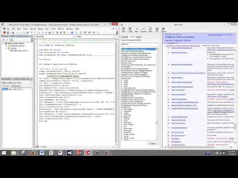 SolidWorks API Tutorial #3, Type Casting and Early Binding