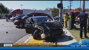 Family slowly recovering from El Cajon crash