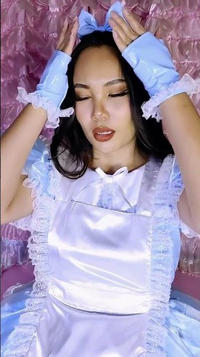 Blue & White - Classic French Maid Dress #ootd