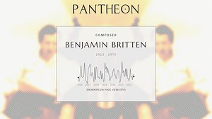 Benjamin Britten Biography | Pantheon