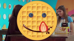 Get in touch with your emotions and your love for waffles with Eggojis. | Eggo