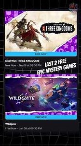 Epic Games Last FREE Mystery Games Revealed 😱 | Total War & Wildgate FREE Claim Now...!🎮🔥