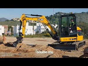 Bauma 2016 - Nouvelles mini pelles JCB de 4 à 6 tonnes