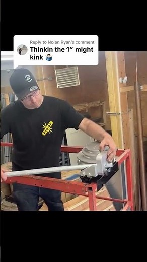 How to Bend 1" EMT in a Lift (No Hand Bender Required)