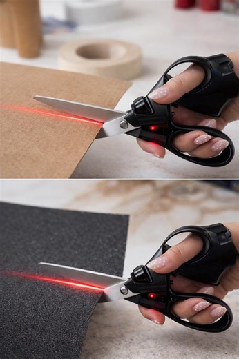 Laser Guided Scissors for Straight Cutting | Craft Sewing Fabric Cutter - Etsy