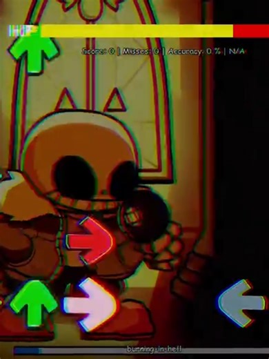 FNF Indie Cross: Burning In Hell Gameplay