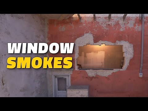 CS2 Mirage Window Smokes