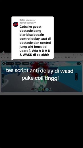 Membalas @itsmebadman77 sebenrnya bisa di sett di propertis, cumn gw buat ini untuk kaum mendang mending dan lebih simple cumn tempel script di STARTERPLAYER ga perlu sett part yg buat pusing bagi pemula, semoga membantu :) #robloxfyp #fyp #development #roblox