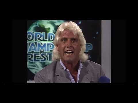 You've gotta walk that aisle | Ric Flair on World Championship Wrestling | July 2nd 1988