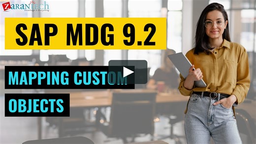 Mapping Custom Objects - SAP MDG 9.2 (Master Data Governance) Training