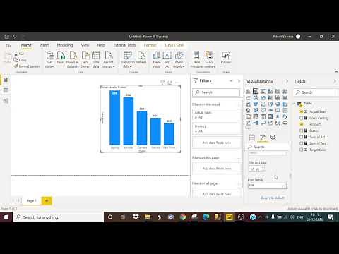 How to Display Pop Message in Power BI