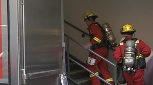 Firefighter stairclimbing challenge