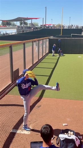Roki Sasaki Arizona Spring Training #佐佐木朗希