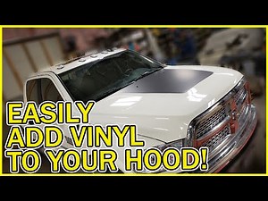 HOW TO EASILY INSTALL VINYL WRAP ON YOUR HOOD IN 2020