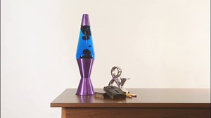 Watch Lava Lite 4221 17" Mega Lava Lamp, Purple Wax/Blue Liquid/Purple Base on Amazon Live