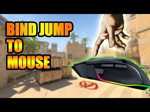 How to bind mouse scroll wheel to jump in CS2. Console command.