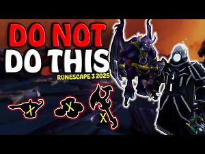What NOT To Do In RuneScape 3 - 2025