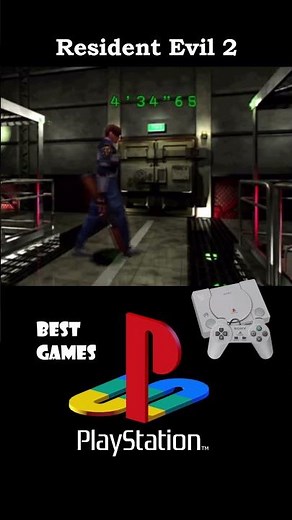 Resident Evil 2 (PS1) gameplay