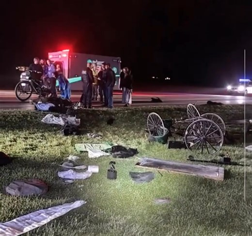 Jeep Crashes Into Amish Buggy, Ejects Family of 9 — Several Children Injured (check in the first comment👇) | Battleborn Brotherhood