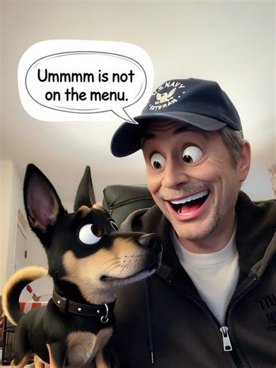 Hopper Rejects Breakfast: "Um Not on the Menu" 😏 Funny Dog