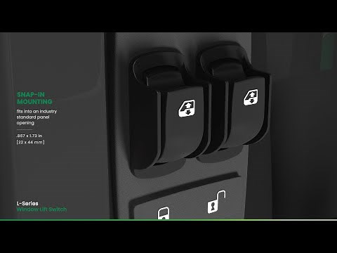L-Series Window Lift Switch