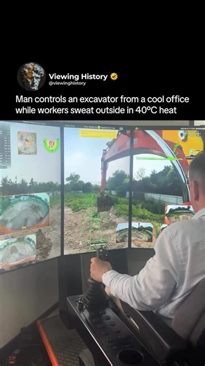 Viewing History | Some construction companies are now using AI-powered excavators that don’t require an operator inside the cab at all. Instead of sitting in... | Instagram