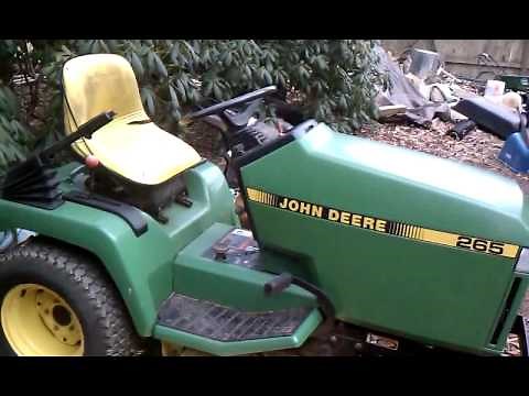 John Deere 265 Garden Tractor