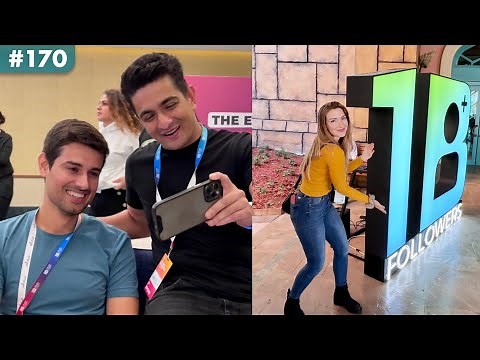 Meeting YouTubers at 1 Billion Summit in Atlantis, Dubai