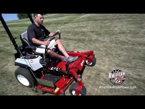 Mowing On A Hill With Zero Turns