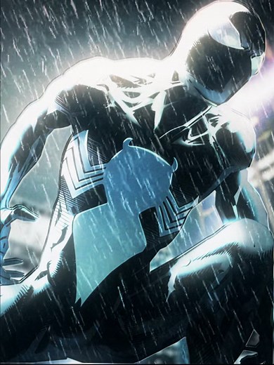 Anime Symbiote Spider-Man: A First Animation Attempt