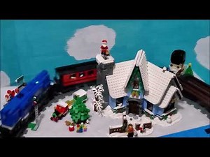 Lego Trains: Christmas Time with ALCO MRS-1 2104 and ALCO MRS-1 2043