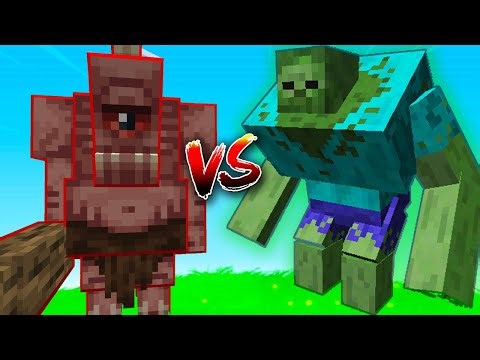 Minecraft Cyclops vs Mutant Zombies | Mob BATTLE