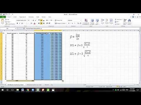 Peta Kendali Atribut P dan NP menggunakan Excel dan Minitab 17