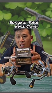 3.3K views · 4.2K reactions | bongkar dan Review Reel Kenzi Clover CV800 #kenzi #kenzifishing #mbpancing #mitrabengkelpancing | Mitra Bengkel Pancing | Facebook
