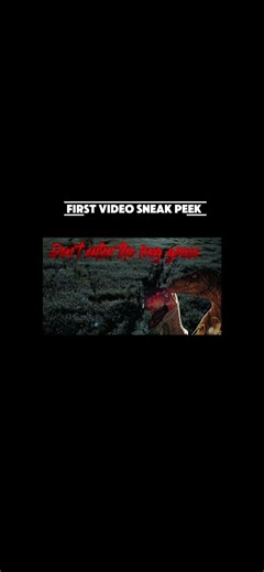 First video sneak peek 👀 “don’t enter the long grass” the lost world Jurassic park